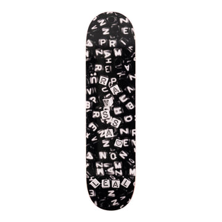 April Skateboard Deck Rayssa Leal Beads Black 8" x 31.91"