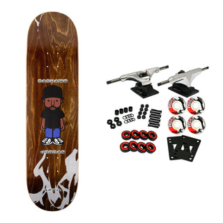 April Skateboard Complete Dashawn Jordan Character Multi 8.38" x 32.12"