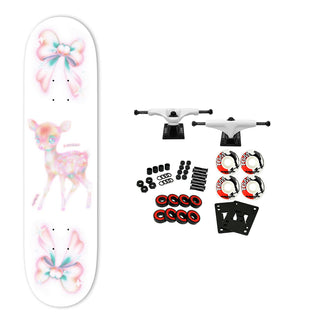 April Skateboard Complete Rayssa Leal Bows 8.0" x 31.91"