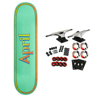 April Skateboard Complete OG Logo Retro 8.5" x 32.2"