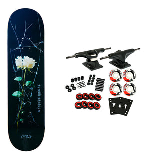 April Skateboard Complete Dashawn Jordan Cracked Rose 8.25" x 31.92"