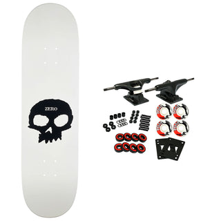 Zero Skateboard Complete Single Skull Glow 8.25" x 31.9"