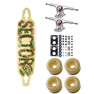 Sector 9 Longboard Fractal Flora 9.0" x 36" Drop Through with Paris / Arbor Parts Package
