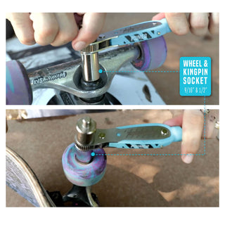 Prime8 Skateboard Tool Number 1 Ratchet Black