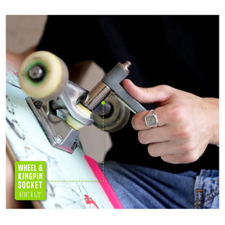 Prime8 Skateboard Tool Number 1 Skate Red