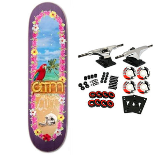 ATM Click Skateboard Complete Parrot 8.25" (Assorted Color)