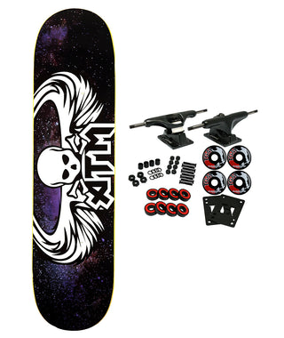 ATM Click Skateboard Complete Galaxy Wings 8.25"