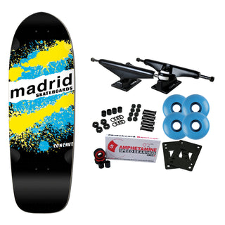 Madrid Complete Explosion Re-Issue Black/Blue/Yellow 9.87" Old School