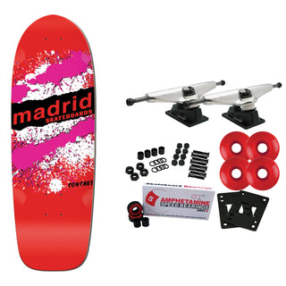 Madrid Complete Explosion Re-Issue Red 9.87" x 29.87" Old School