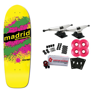 Madrid Complete Explosion Re-Issue Yellow 9.87" x 29.87" Old School