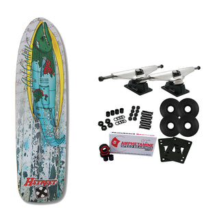 H-Street Complete Art Godoy Killer Barracuda 8.9" x 32.75" Old School