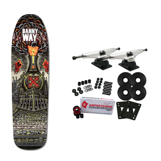 H-Street Complete Way Heavy Metal Train 9" x 32.3" Old School