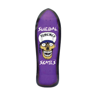 Dogtown Deck Suicidal Punk Skull Re-Issue Purple 10.125" Old School