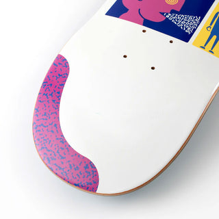 Alien Workshop Skateboard Deck Communique White 8.5" x 32.25"