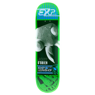 Alien Workshop Skateboard Deck EXP Series Joey O' Brien Green 8.0" x 31.625"