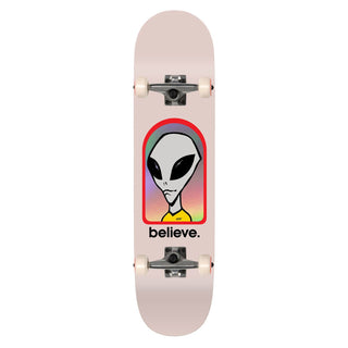 Alien Workshop Skateboard Complete Believe Pink 8.0" x 31.625"