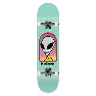 Alien Workshop Skateboard Complete Believe Teal 8.25" x 32"