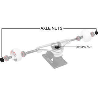 Dimebag Axle Nuts and Kingpin Nuts Kit
