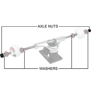 Dimebag Axle Nuts and Speed Washers Kit