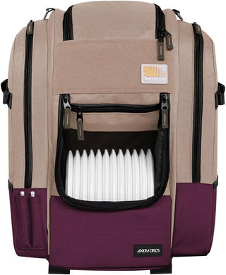 Axiom Disc Golf Backpack Bag - Voyager Slim Backpack - Holds 16-18 Discs