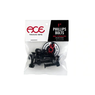 Ace Hardware Phillips 1" Black
