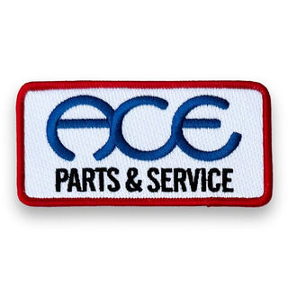 Ace Trucks Adhesive Embroidered Patch Parts Service 4" x 2"
