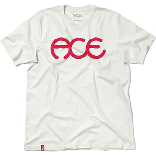 Ace Skateboard Trucks T-Shirt Rings White