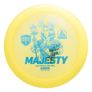 Discmania Disc Golf Active Premium Majesty Distance Driver Yellow 165-170g