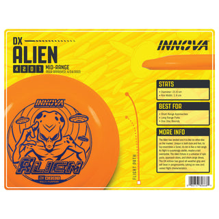 Innova Disc Golf DX Alien Multi Purpose 4/2/0/1 Green/Blue 175 grams