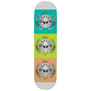 Alien Workshop Skateboard Deck AWOL Chrome 8.5" x 32.5"