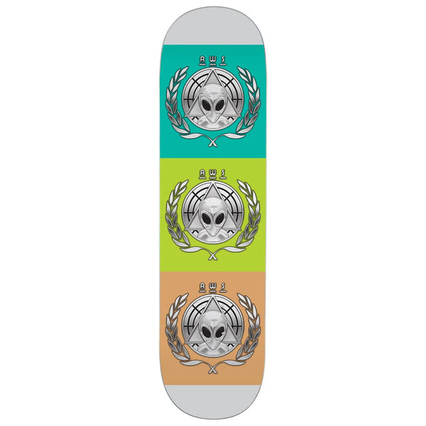 Alien Workshop Skateboard Deck AWOL Chrome 8.5