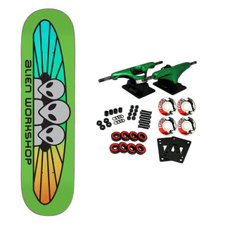 Alien Workshop Skateboard Complete RGB Spectrum Green 7.75" x 31.625"