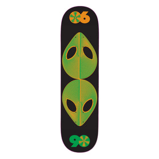 Alien Workshop Skateboard Deck Scanner Twin Tail Black 8.25" x 32.125"