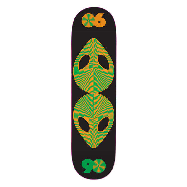 alien workshop 8インチ Alien Workshop Skateboard Deck Scanner Twin Tail Black 8.25