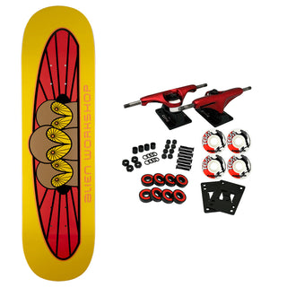 Alien Workshop Skateboard Complete Owliad Yellow 8.5" x 32.5"