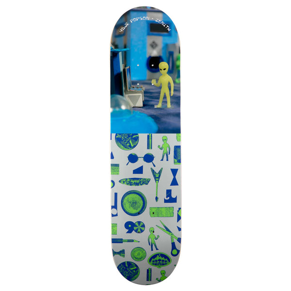 Alien Workshop Skateboard Deck Popson Zenith White 8.125