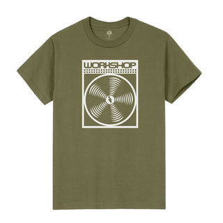 Alien Workshop Skateboards Shirt Sonic Circuit Board Army