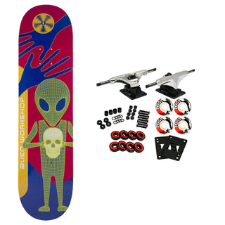 Alien Workshop Skateboard Complete Virtual Soldier Blue 7.875" x 31.25"