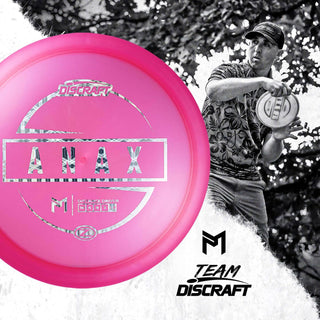 Discraft Disc Golf Paul McBeth Z Line Anax Distance Driver 10/6/0/3 Orange/Wonder 173-174 grams