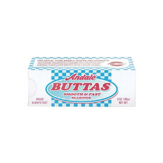 Andale Skateboard Bearings Buttas Pro Rated