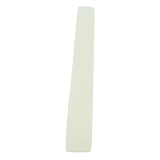 Longboard Angled Riser Pad Set - 5/16" to 9/16" Wedge Risers - Clear (White)