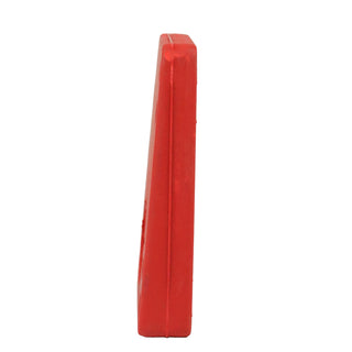 Longboard Angled Riser Pad Set - 5/16" to 9/16" Wedge Risers - Red