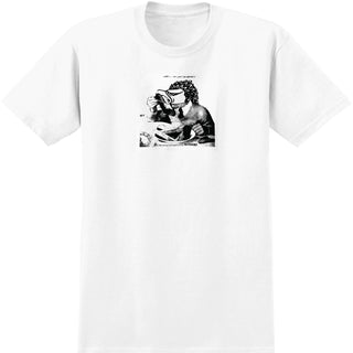 Anti Hero Skateboards Shirt Tasty Curbs White