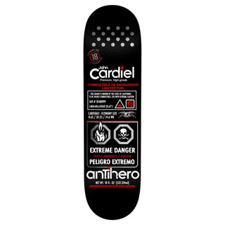 Anti Hero Skateboard Deck Cardiel Fueld Up 8.62" x 32.25"