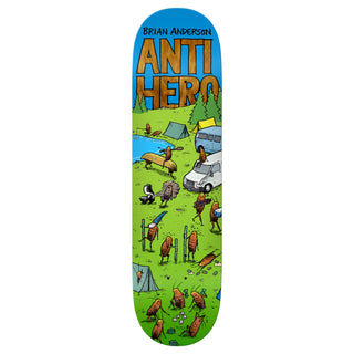 Anti Hero Skateboard Deck BA Roached Out 2 Green 8.5" x 31.85"
