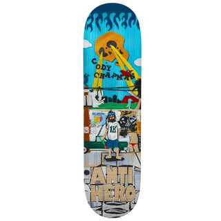 Anti Hero Skateboard Complete Chapman Kenji Goto Multi 8.75" x 32.62"