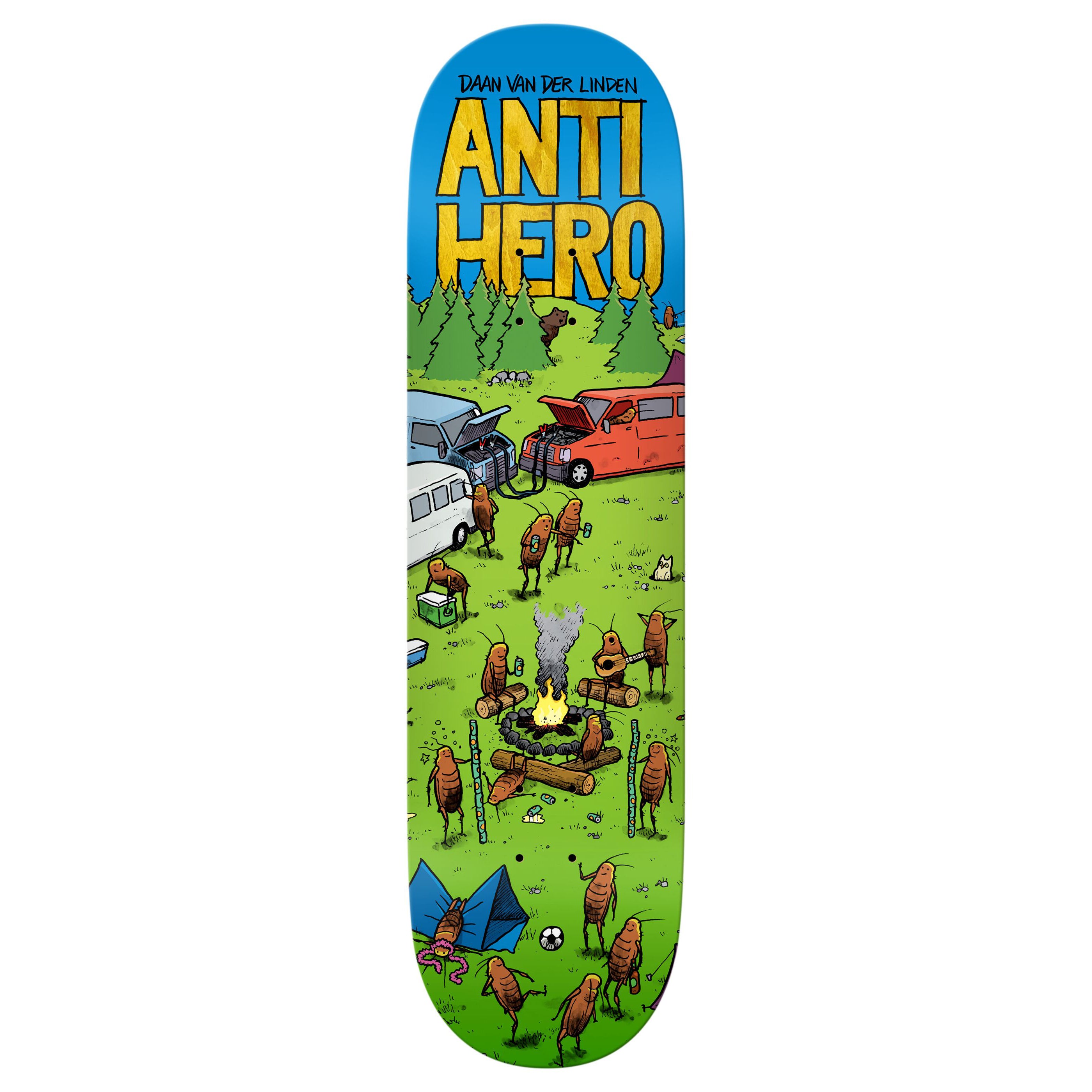 Anti Hero Premium Complete Skateboard DBX Daan Roached Out 2 8.28