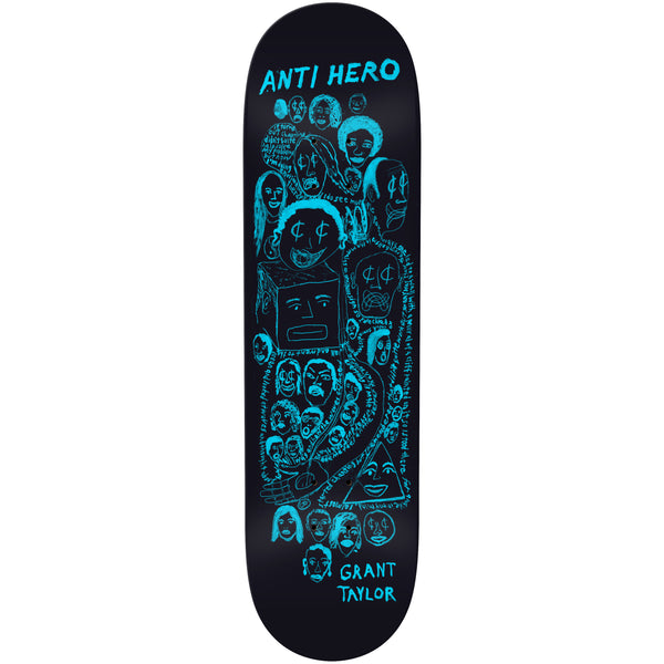 Anti-Hero Grant Taylor 8.12インチデッキ　新品未使用 Anti Hero Skateboard Deck Grant Taylor Expressions DBX Black 8.38