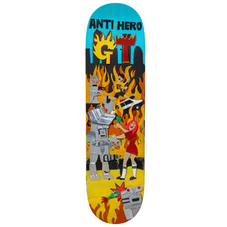Anti Hero Skateboard Deck Grant Taylor Kenji Goto Multi 8.25" x 32"