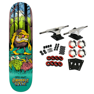 Anti Hero Skateboard Complete Hewitt Grimplestix Gryptids Multi 8.65" x 31.82"